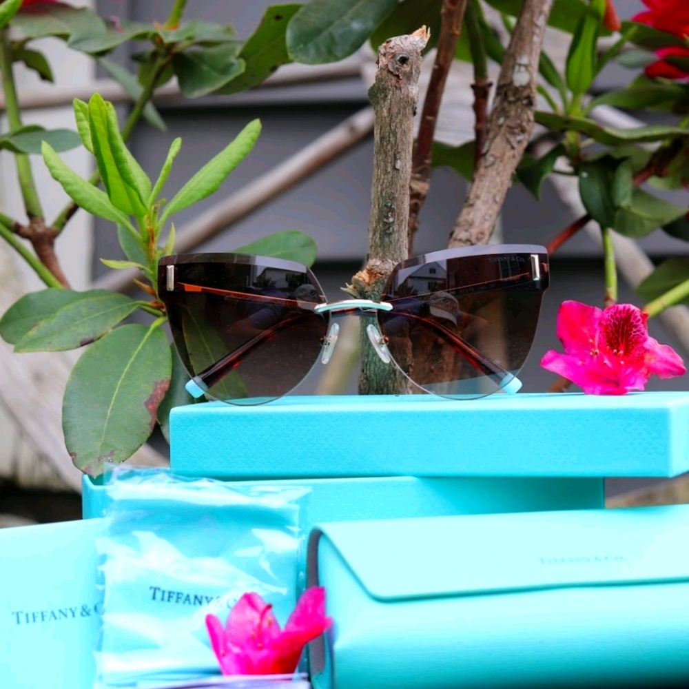 Gold/Brown Gradient Tiffany sunglasses